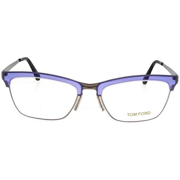 Tom Ford Cat Eye Eyeglasses Lilac Frame Demo Lens - Picture 2 of 5